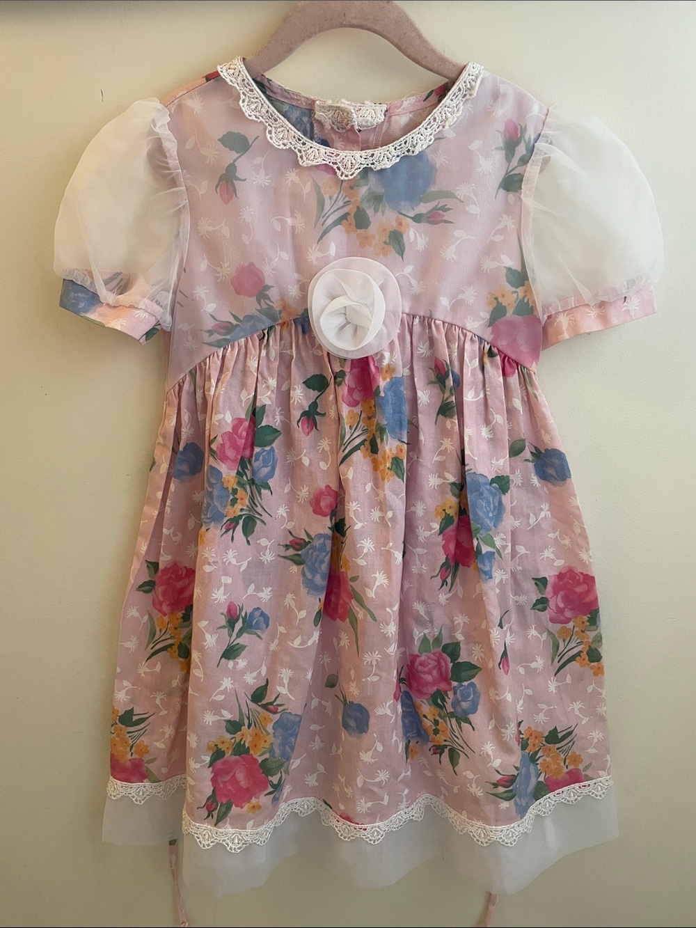 Vintage New Moves Floral Party Dress